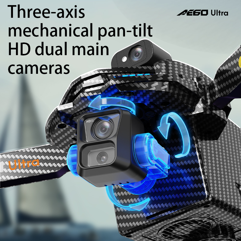 AE60 GPS Drone Professional 8K - Drone Surveying ulasan dan harga