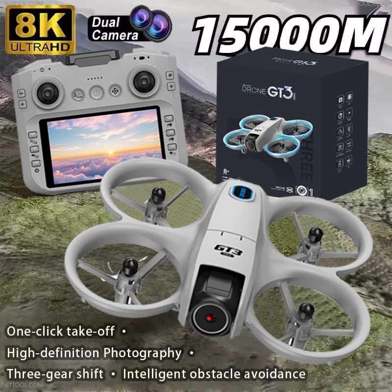 NEW Original GT3 MINI Drone 8K - Drone Surveying ulasan dan harga