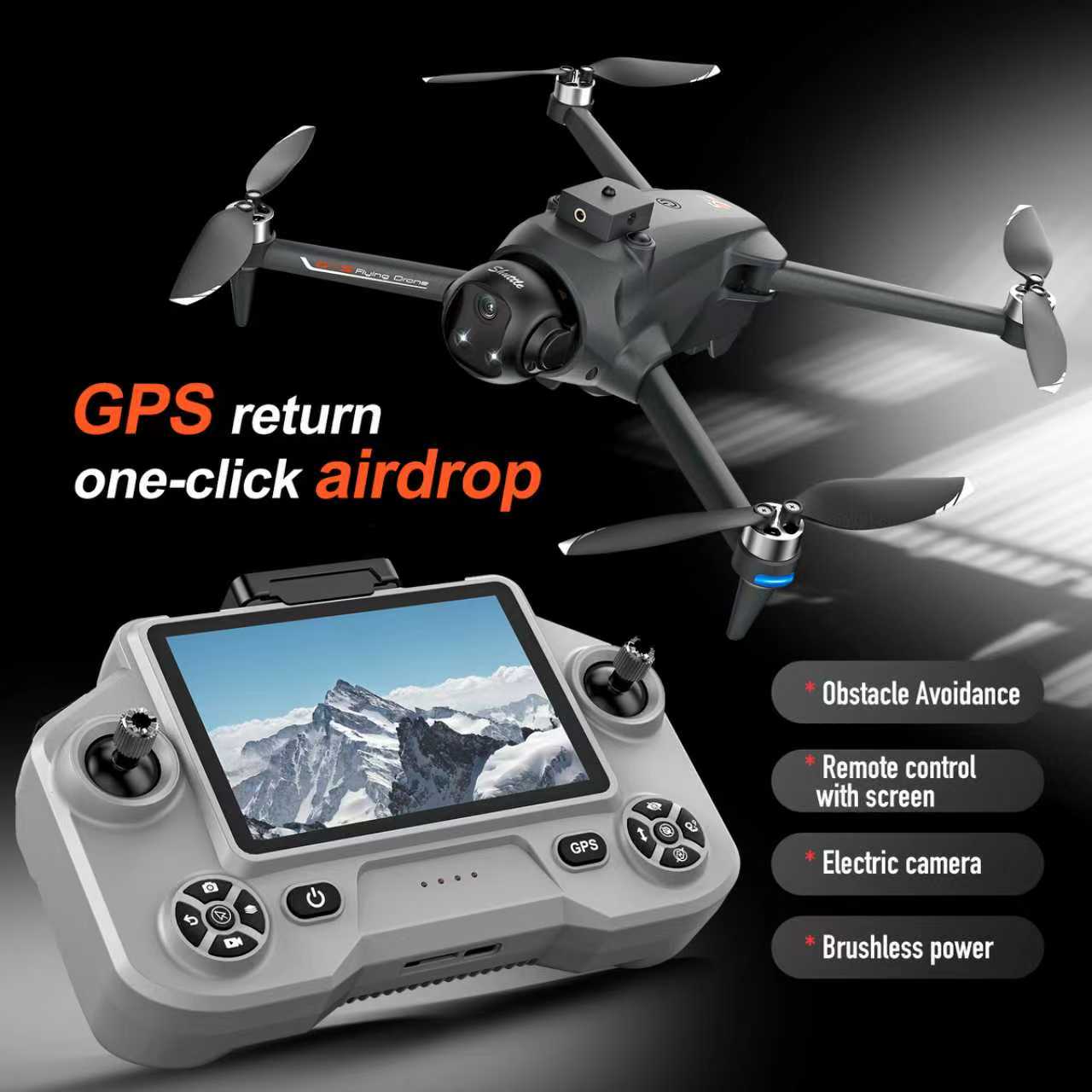 YL059 FPV GPS Quadcopter Drone - Drone Mapping ulasan dan harga